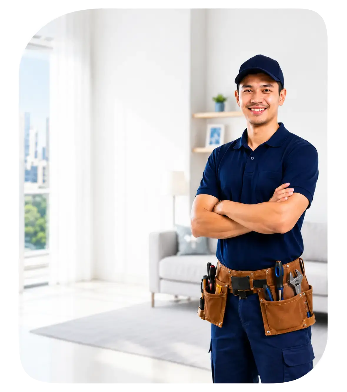 Smiling FixITNow technician