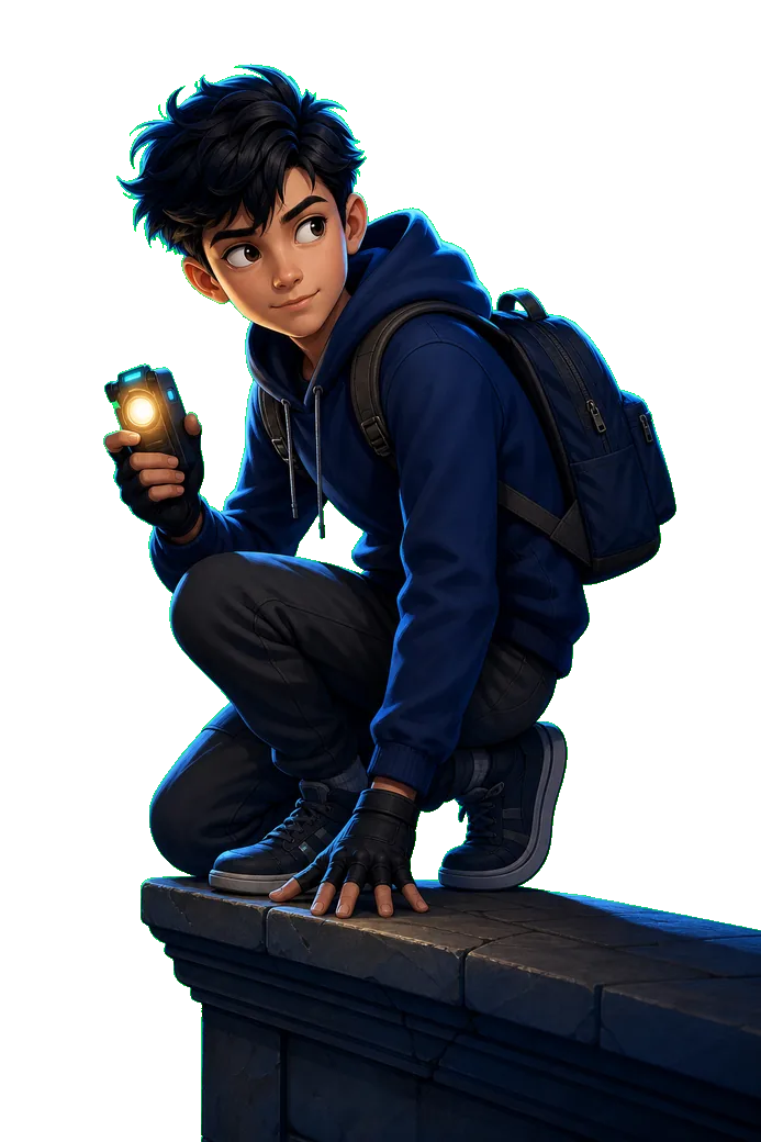 Kai on the rooftop