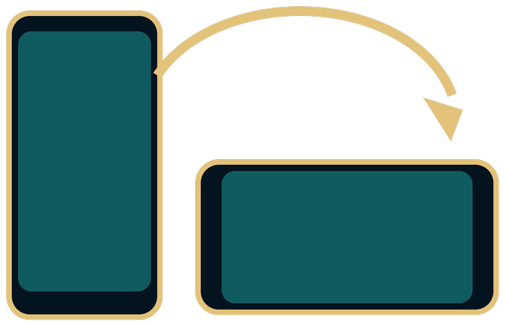 Rotate your device