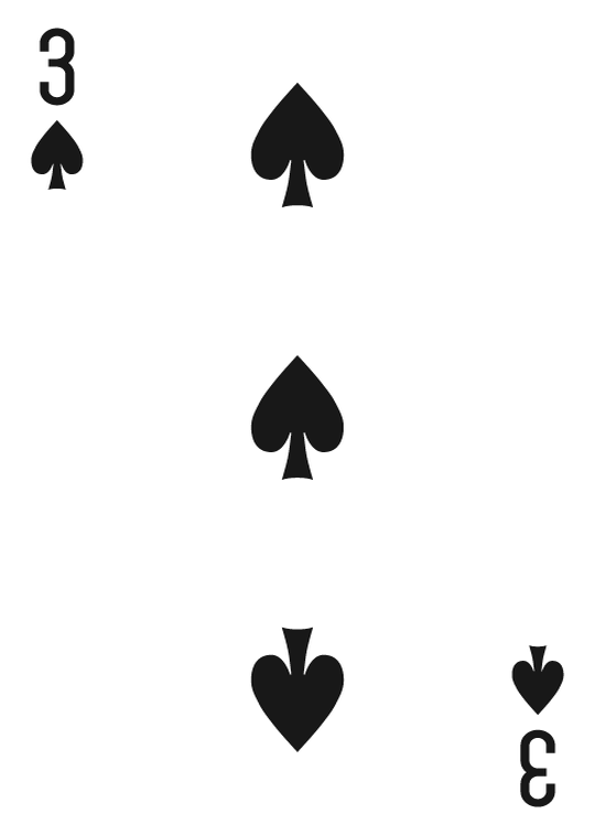3 of spades