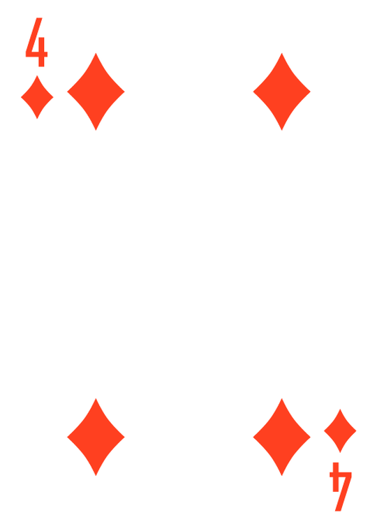 4 of diamonds