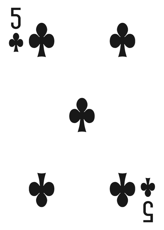 5 of clubs