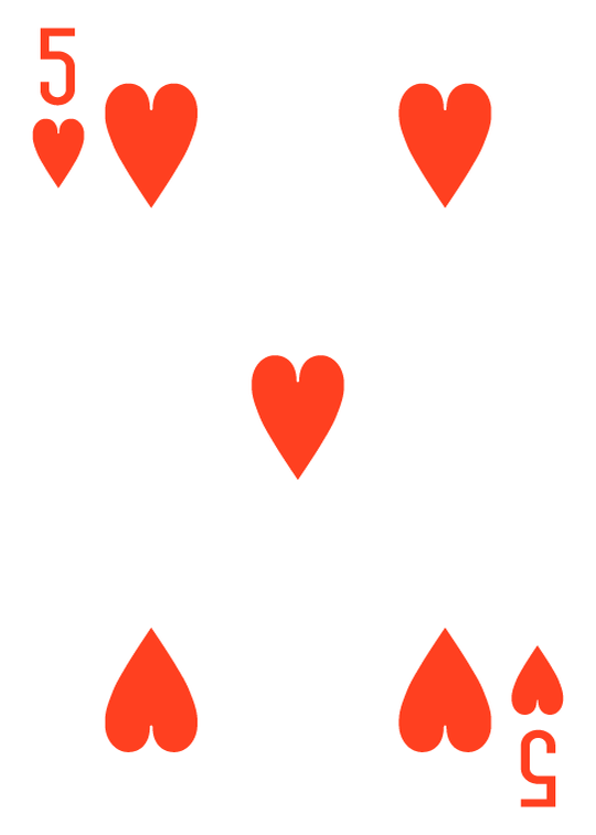 5 of hearts