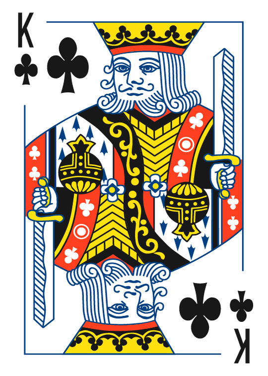 King of clubs
