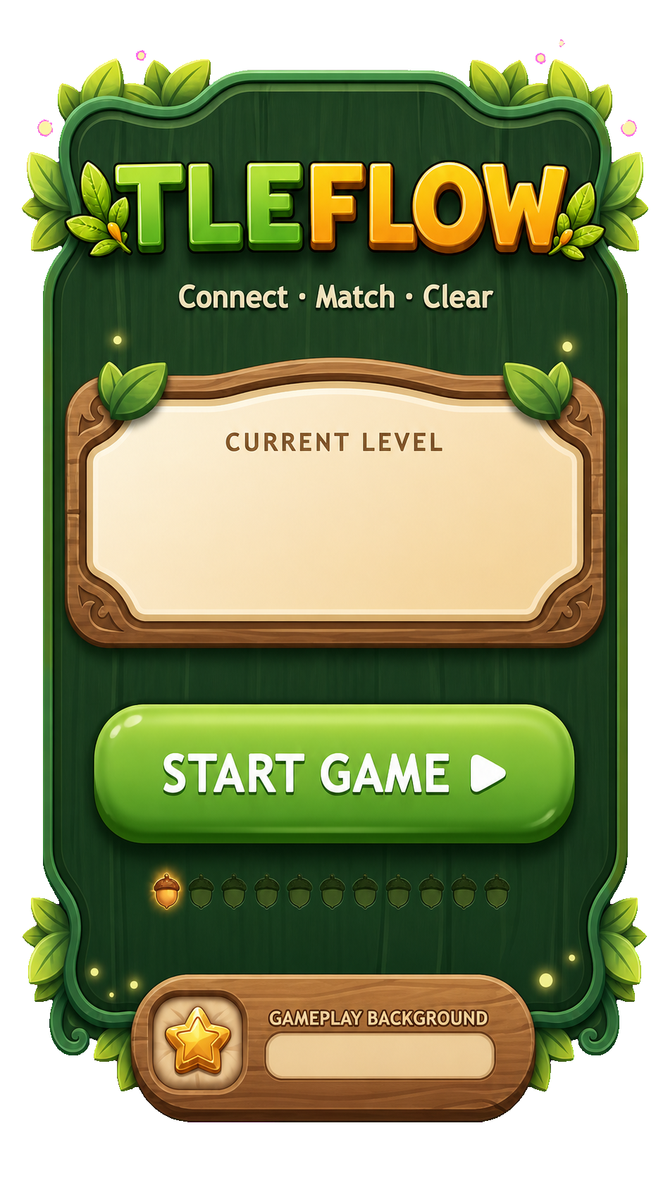 TileFlow forest game lobby